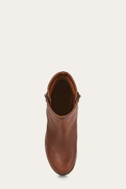 Booties^Frye Addie Double Zip
