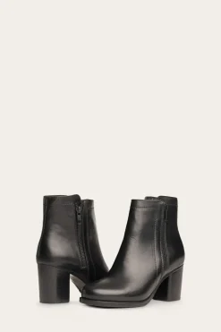 Booties^Frye Addie Double Zip