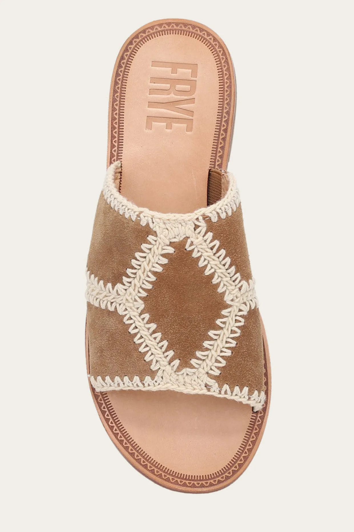Sandals^Frye Ava Crochet Slide