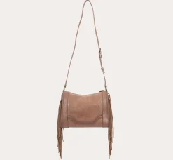 Handbags^Frye Ava Fringe Crossbody Cognac