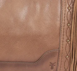 Handbags^Frye Ava Fringe Crossbody Cognac