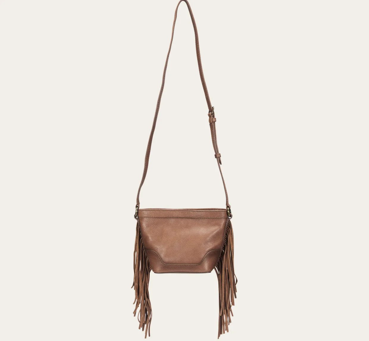 Handbags^Frye Ava Raffia Mini Bucket Cognac