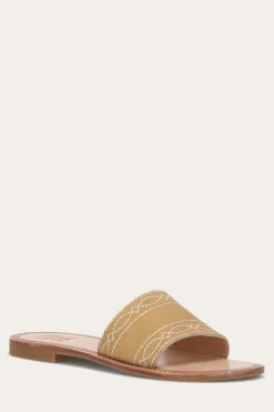 Sandals^Frye Ava Woodstock Slide