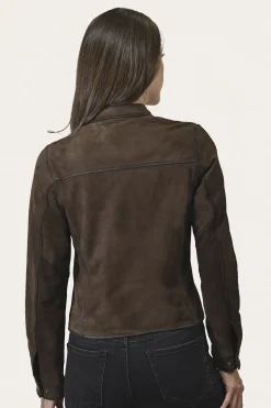 Leather Jackets^Frye Biker-racer Leather Jacket Dark Brown