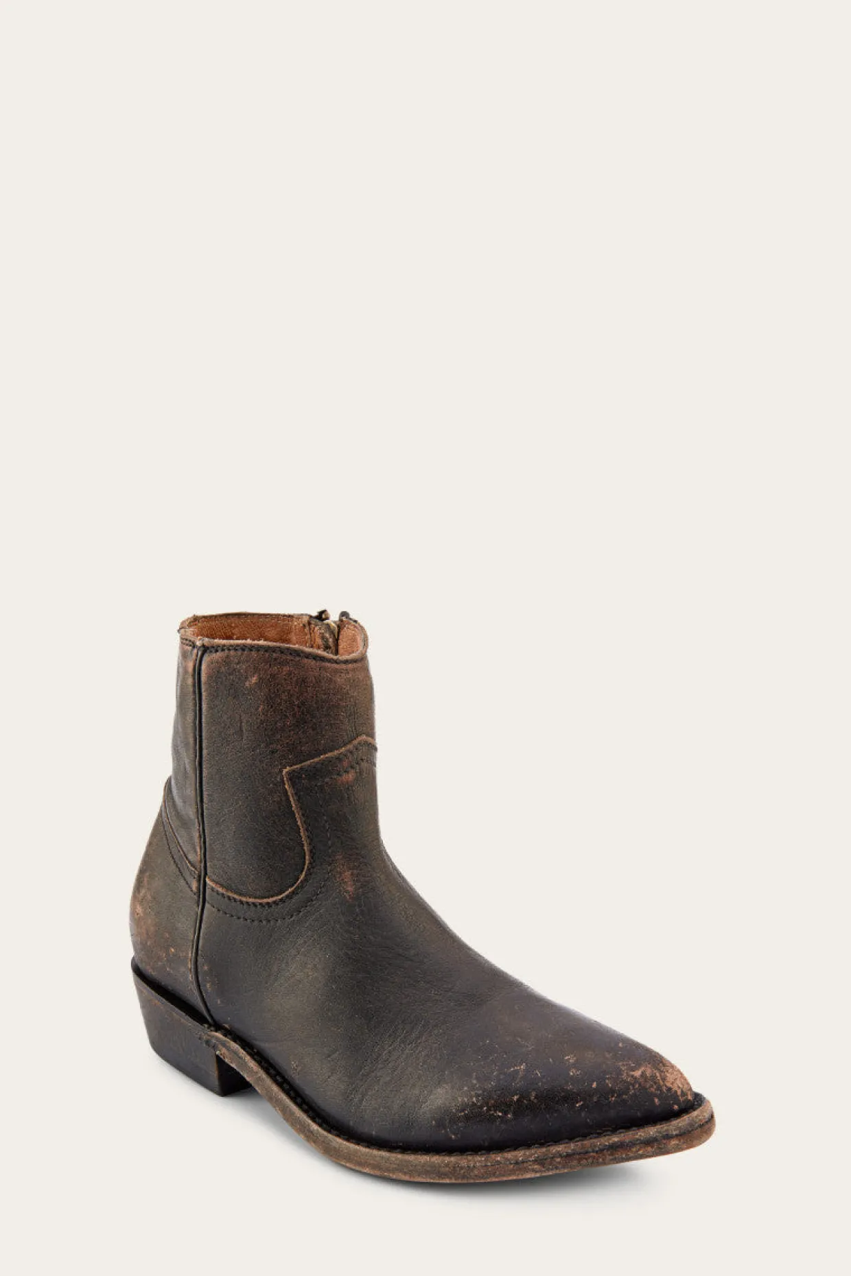 Booties^Frye Billy Inside Zip