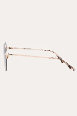Sunglasses^Frye Blake Sunglasses Gold