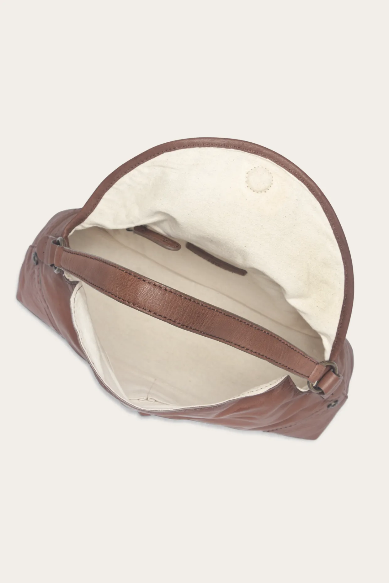 Handbags^Frye Campus Shoulder Cognac