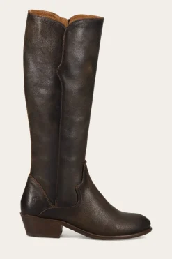 Boots^Frye Carson Piping Tall Wide Calf