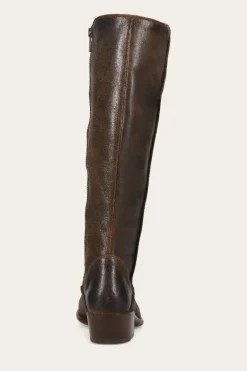 Boots^Frye Carson Piping Tall Wide Calf