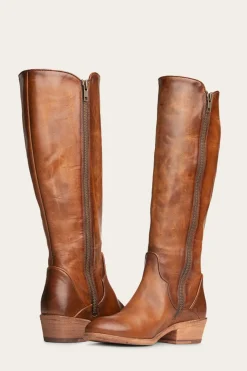 Boots^Frye Carson Piping Tall Wide Calf