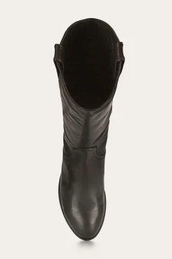 Boots^Frye Carson Pull On Wide Calf Black