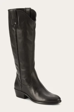 Boots^Frye Carson Pull On Wide Calf Black