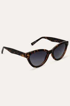 Sunglasses^Frye Casey Sunglasses Tort