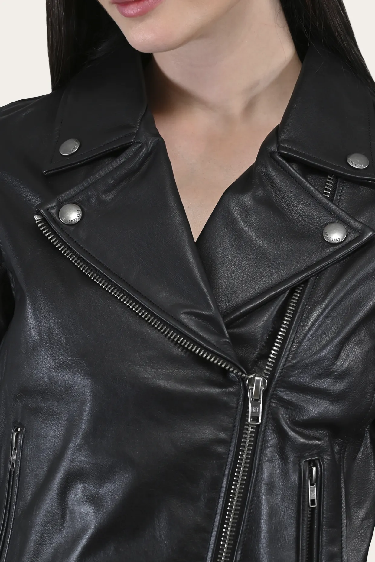 Leather Jackets^Frye Classic Biker Leather Jacket