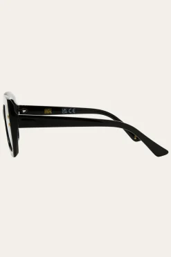 Sunglasses^Frye Francesca Sunglasses Black
