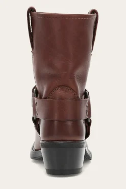 Booties^Frye Harness 8R Womens