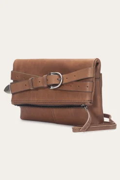 Handbags^Frye Jean Crossbody Clutch Cognac