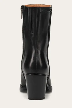 Booties^Frye Jean Short Inside Zip