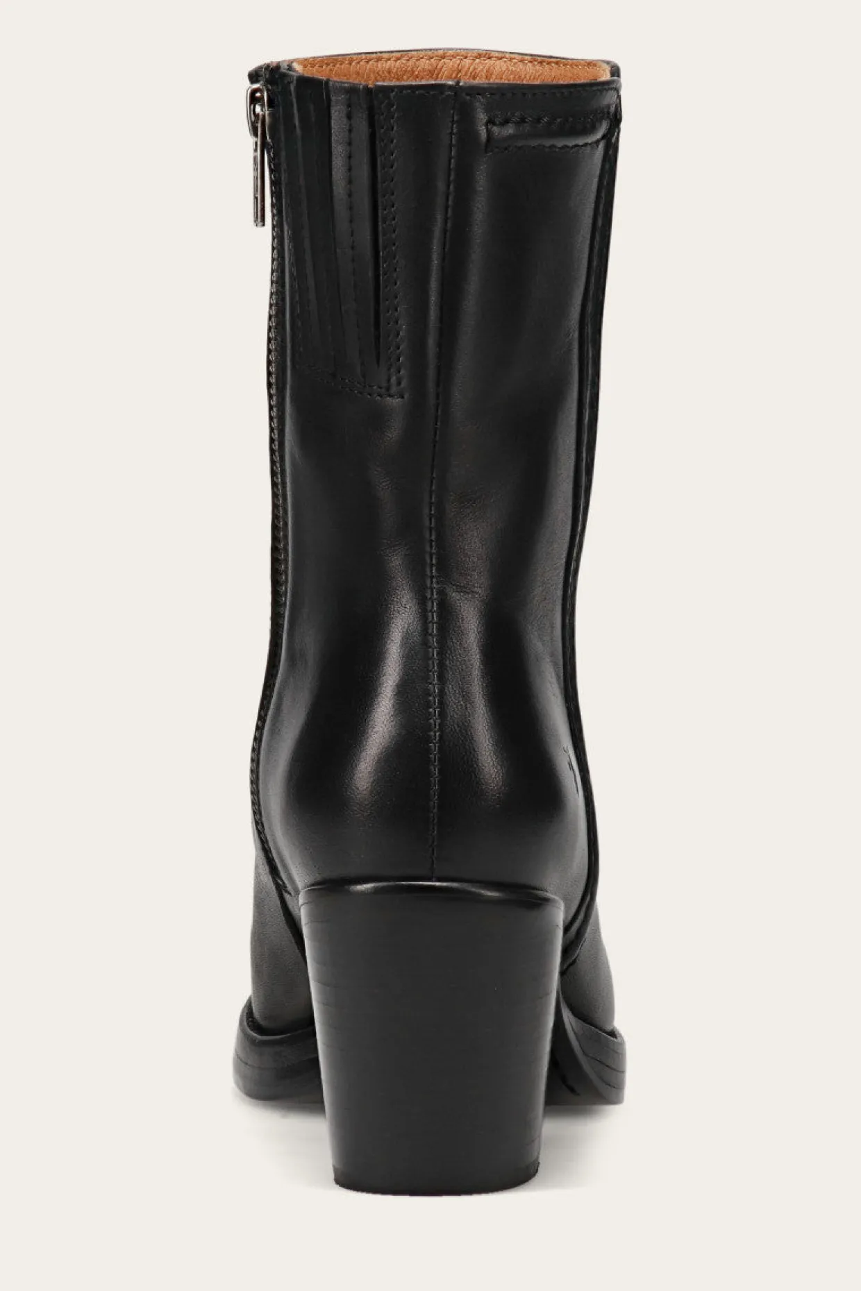 Booties^Frye Jean Short Inside Zip