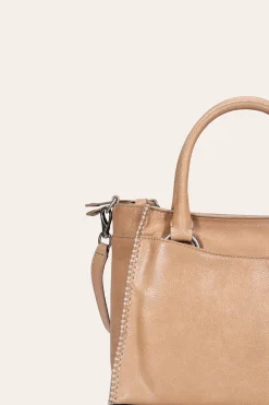Handbags^Frye Joy Satchel BEIGE