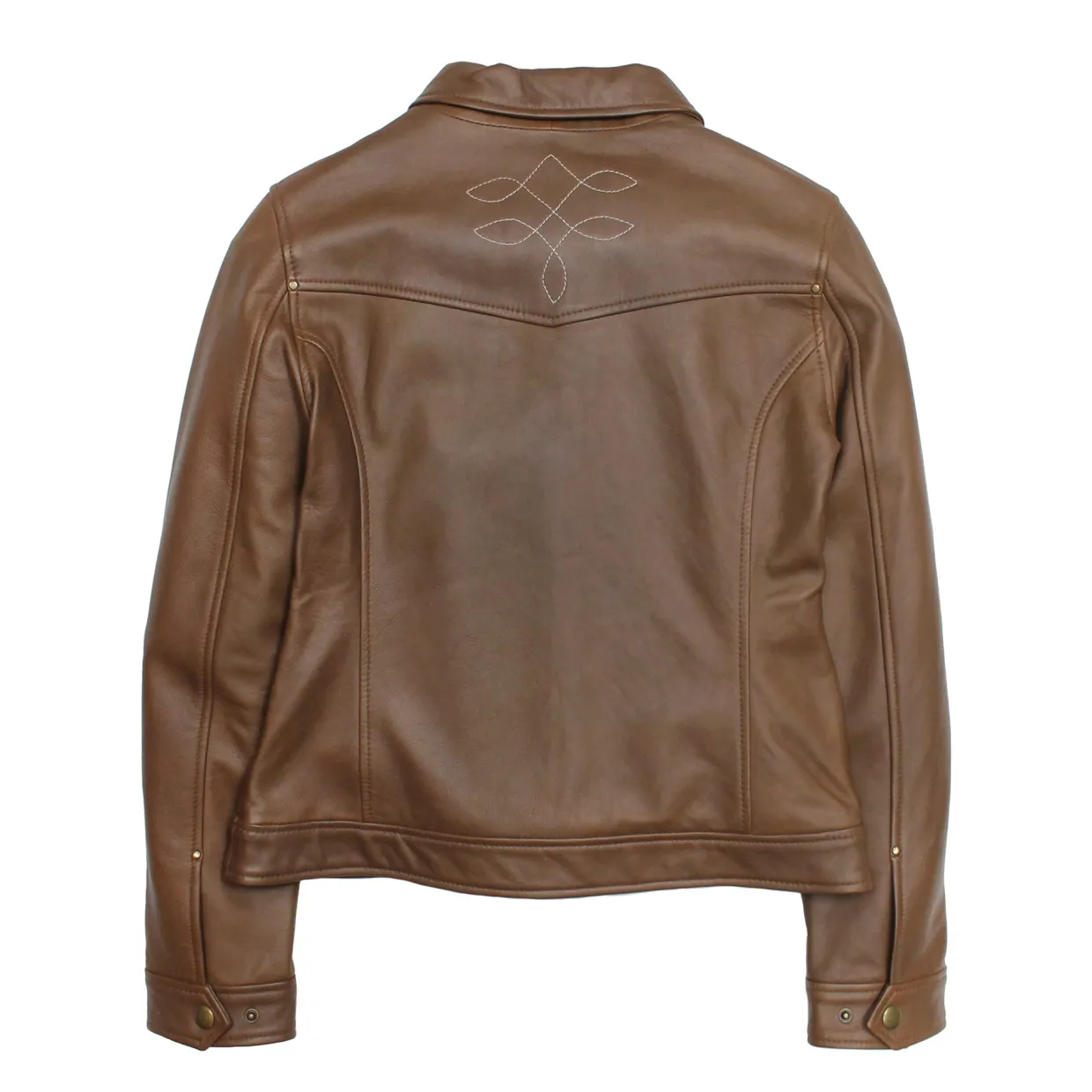 Leather Jackets^Frye Trucker Jacket Medium Brown