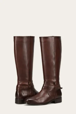 Boots^Frye Melissa Belted Tall Wide Calf