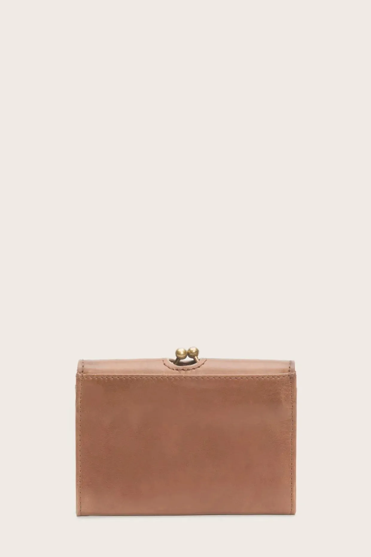 Wallets & Accessories^Frye Melissa Clip Purse Cognac