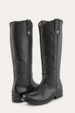 Boots^Frye Melissa Double Sole Button Lug Tall