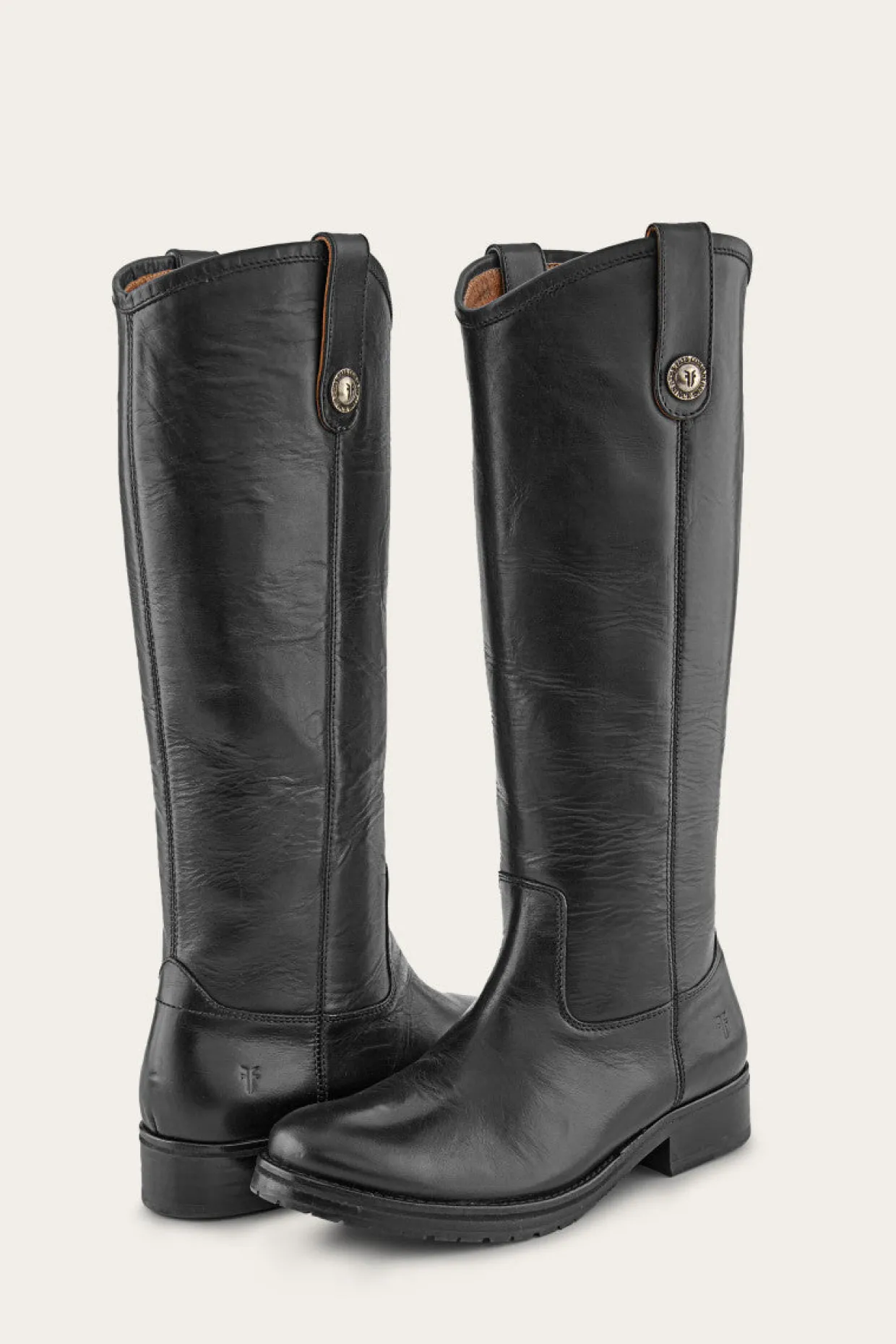 Boots^Frye Melissa Double Sole Button Lug Tall