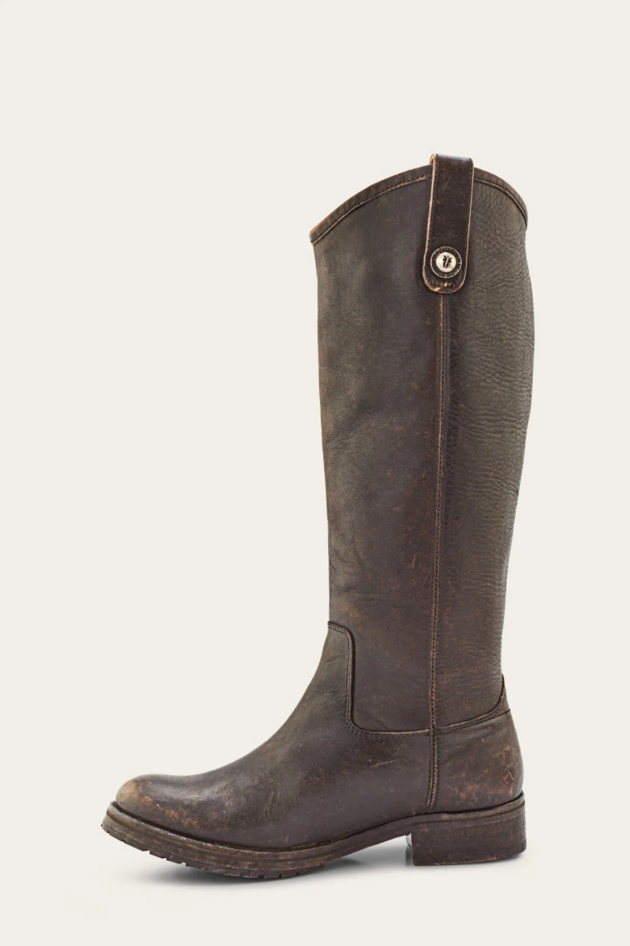 Boots^Frye Melissa Double Sole Button Lug Tall