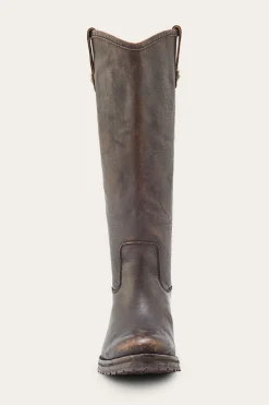 Boots^Frye Melissa Double Sole Button Lug Tall