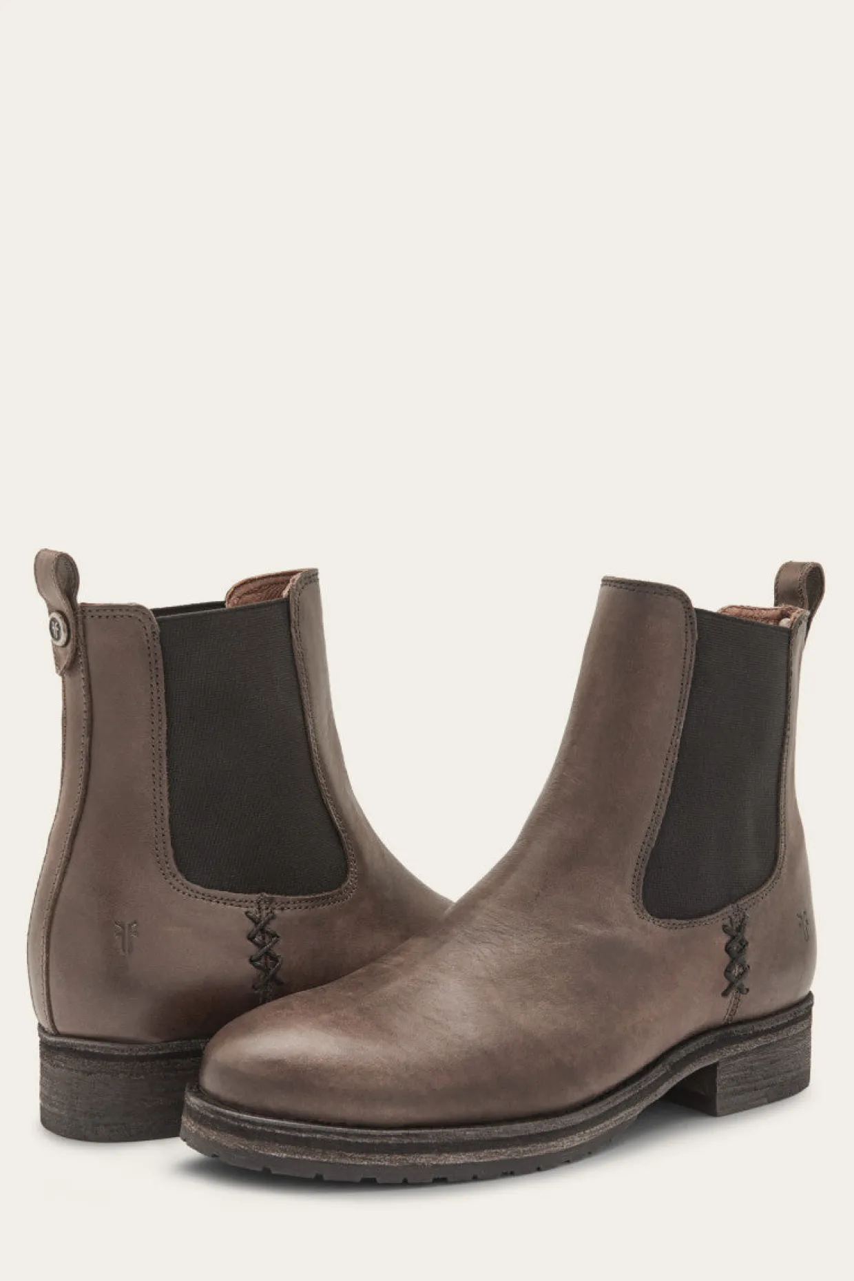 Booties^Frye Melissa Double Sole Chelsea