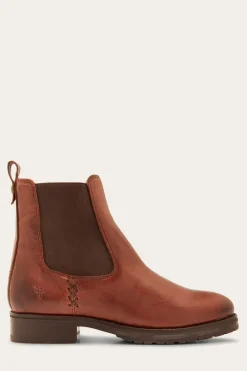 Booties^Frye Melissa Double Sole Chelsea