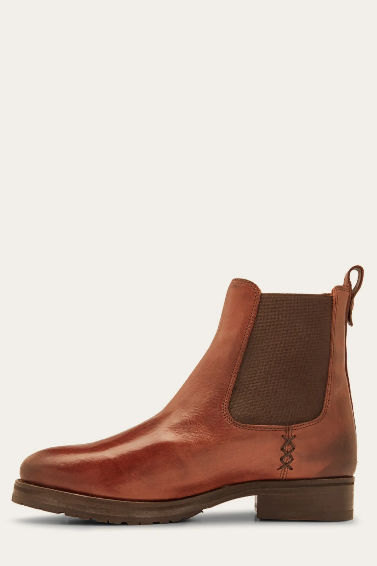 Booties^Frye Melissa Double Sole Chelsea