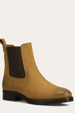 Booties^Frye Melissa Double Sole Chelsea