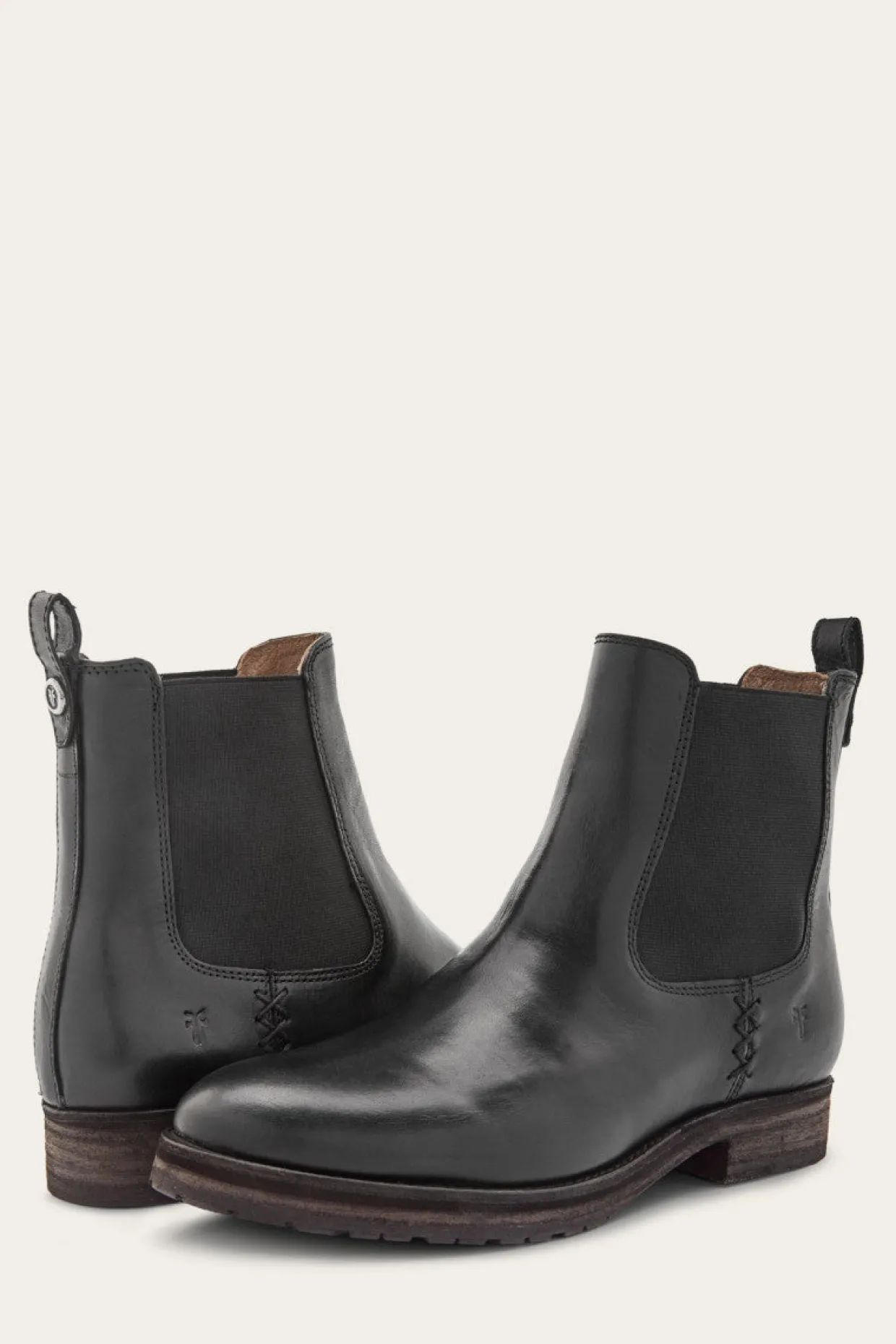 Booties^Frye Melissa Double Sole Chelsea