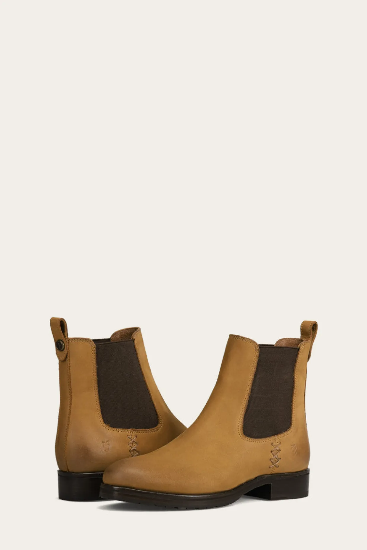 Booties^Frye Melissa Double Sole Chelsea