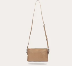 Handbags^Frye Melissa Straw Crossbody Wristlet Beige