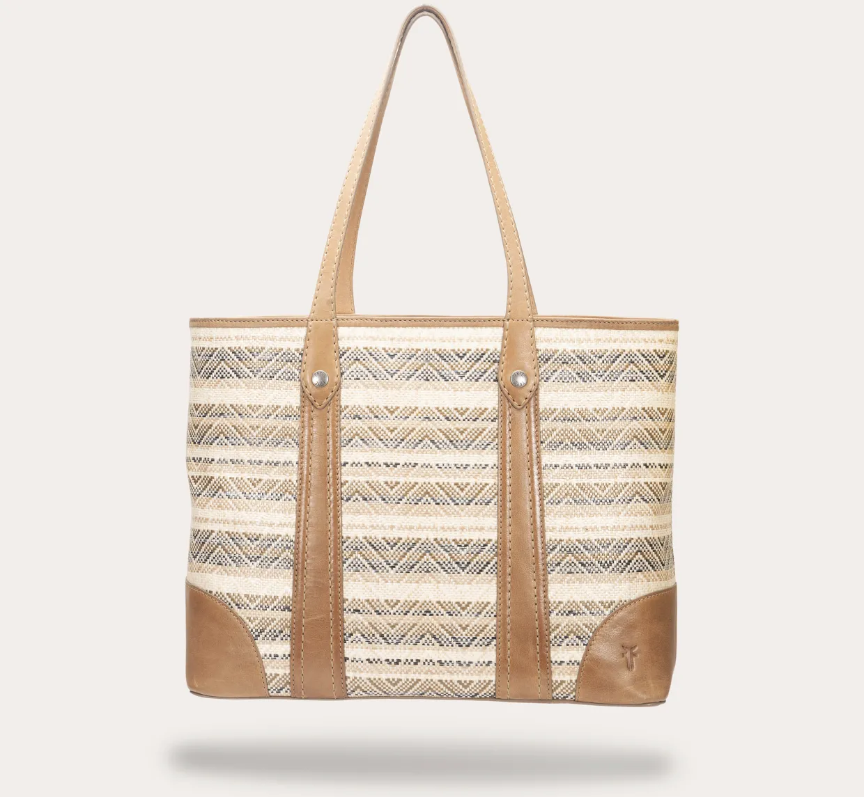 Handbags^Frye Melissa Straw Shopper Beige