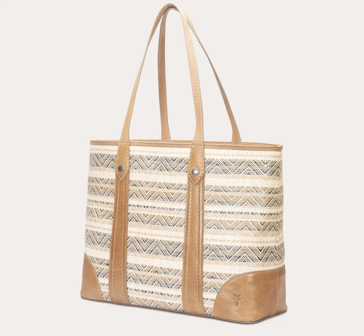 Handbags^Frye Melissa Straw Shopper Beige