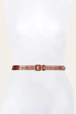 Belts^Frye 25MM Beaded Perf Belt
