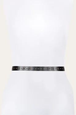 Belts^Frye 25MM Beaded Perf Belt