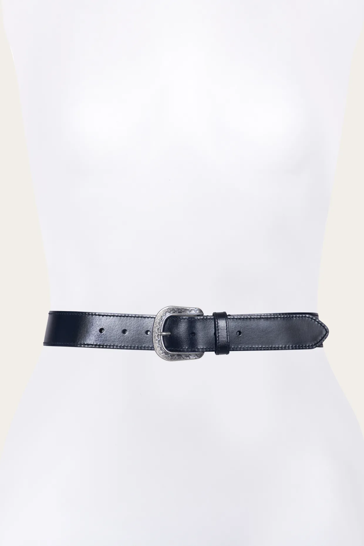 Belts^Frye 38mm Belt With Engraved Buckle