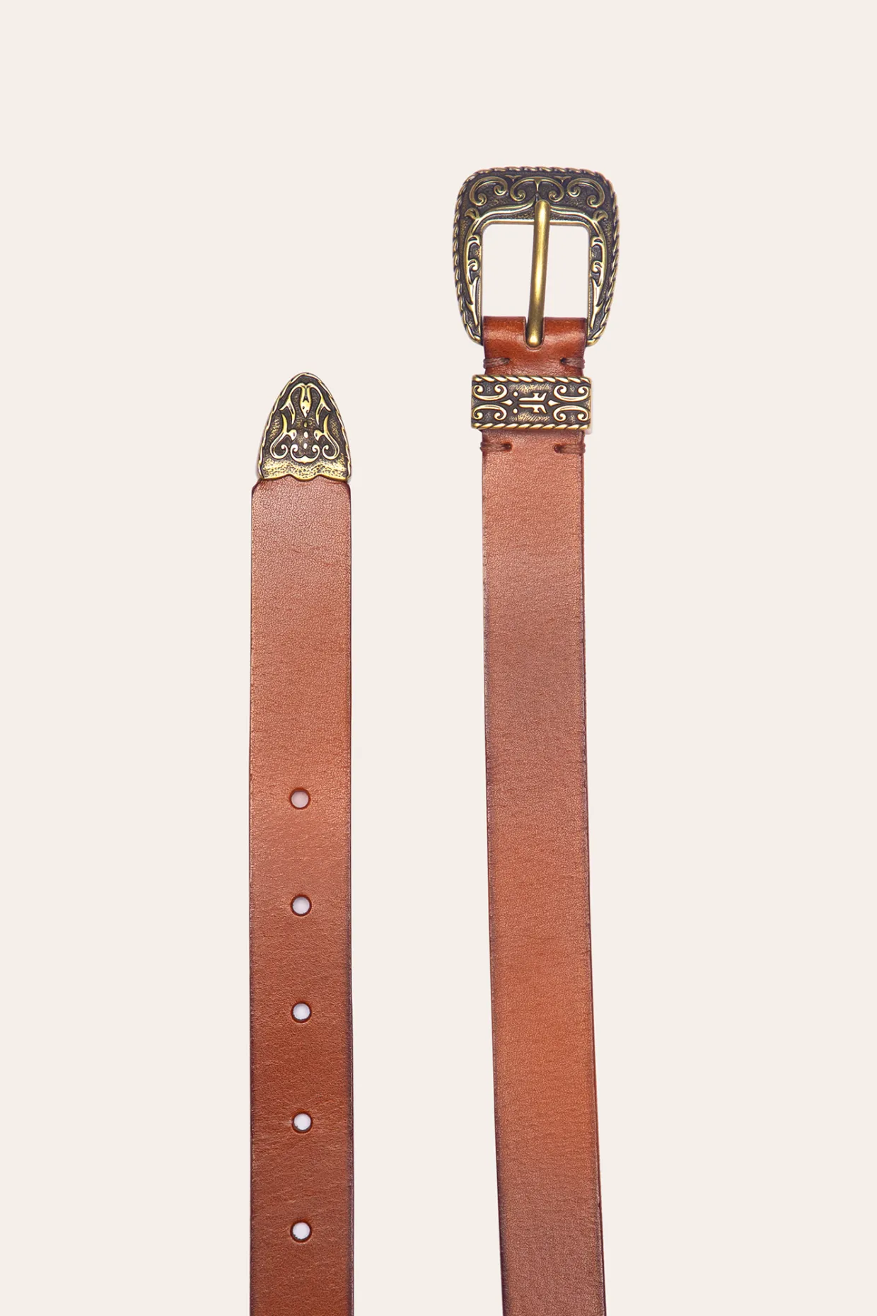 Belts^Frye 25MM Logo Western Belt
