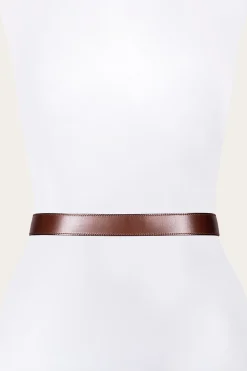 Belts^Frye 35mm Stitched Edge Belt With Shaped Keeper