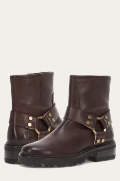 Booties^Frye Olivia Harness Short