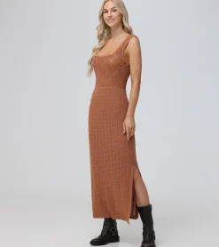 Dresses^Frye Open Stitch Maxi Sweater Dress