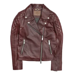 Leather Jackets^Frye Oxblood Biker Jacket