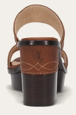Sandals^Frye Pipa Woodstock 2 Band Platform Sandal