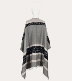 Cold Weather^Frye RUANA GREY